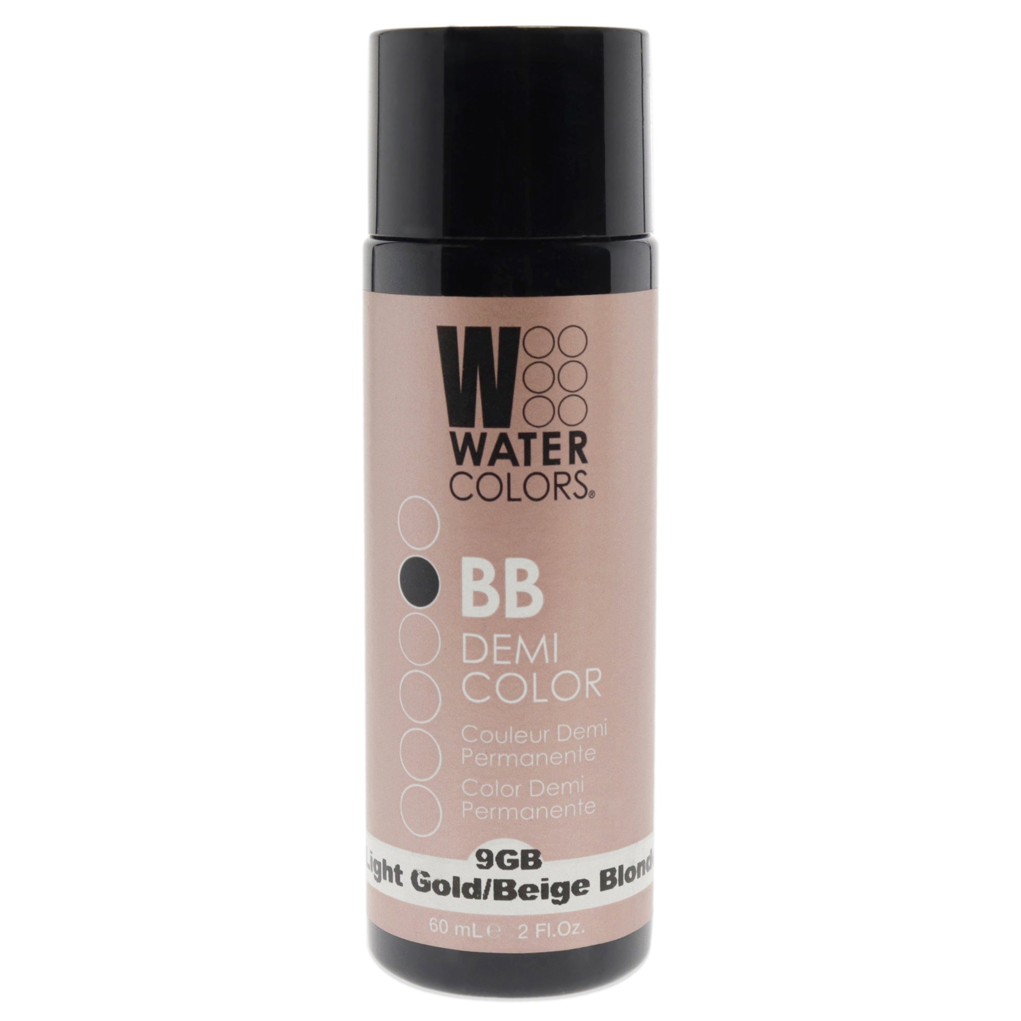 Watercolors BB Demi-Permanent Hair Color - 9GB Light Golden Beige Blonde by Tressa for Unisex - 2 oz Hair Color