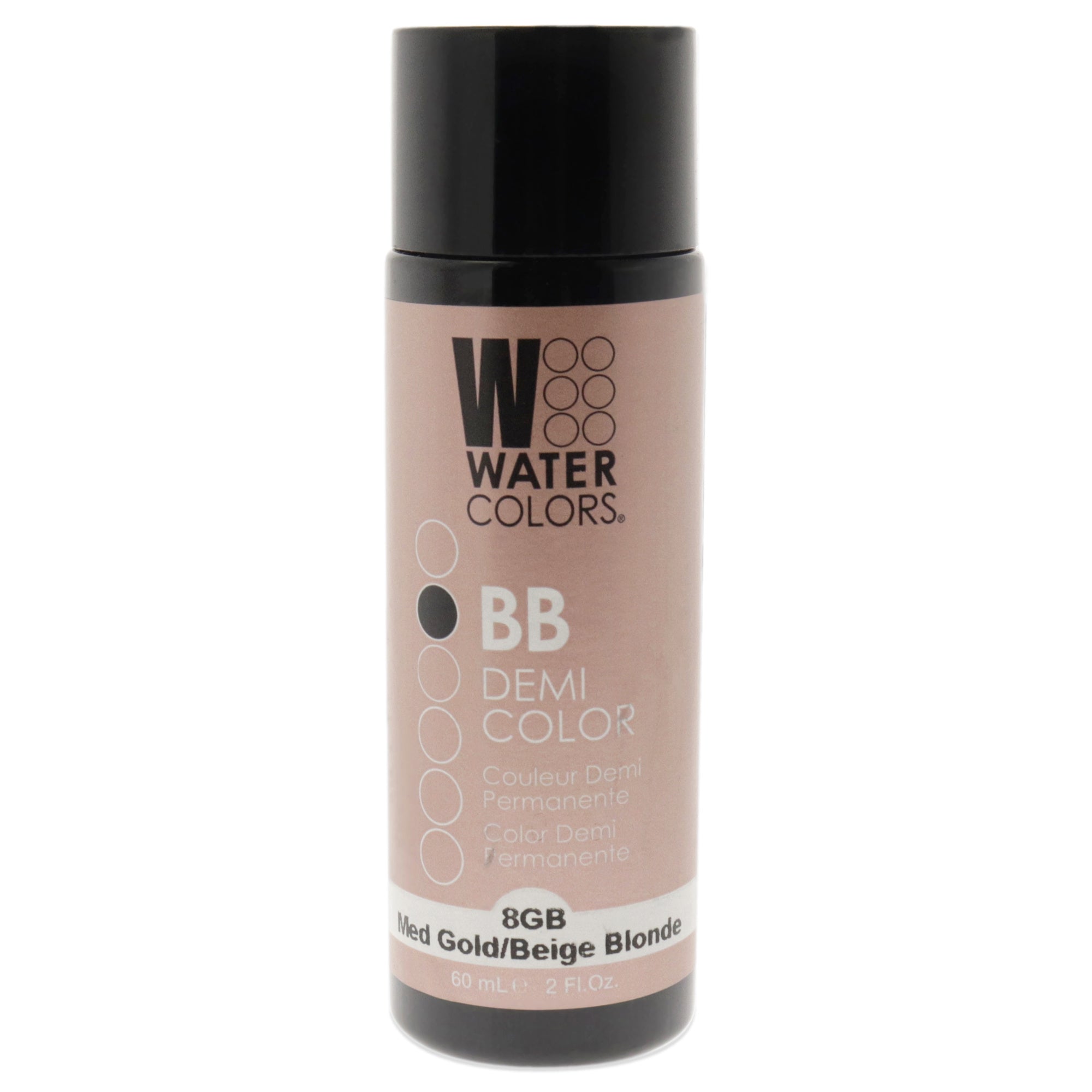 Watercolors BB Demi-Permanent Hair Color - 8GB Medium Golden Beige Blonde by Tressa for Unisex - 2 oz Hair Color