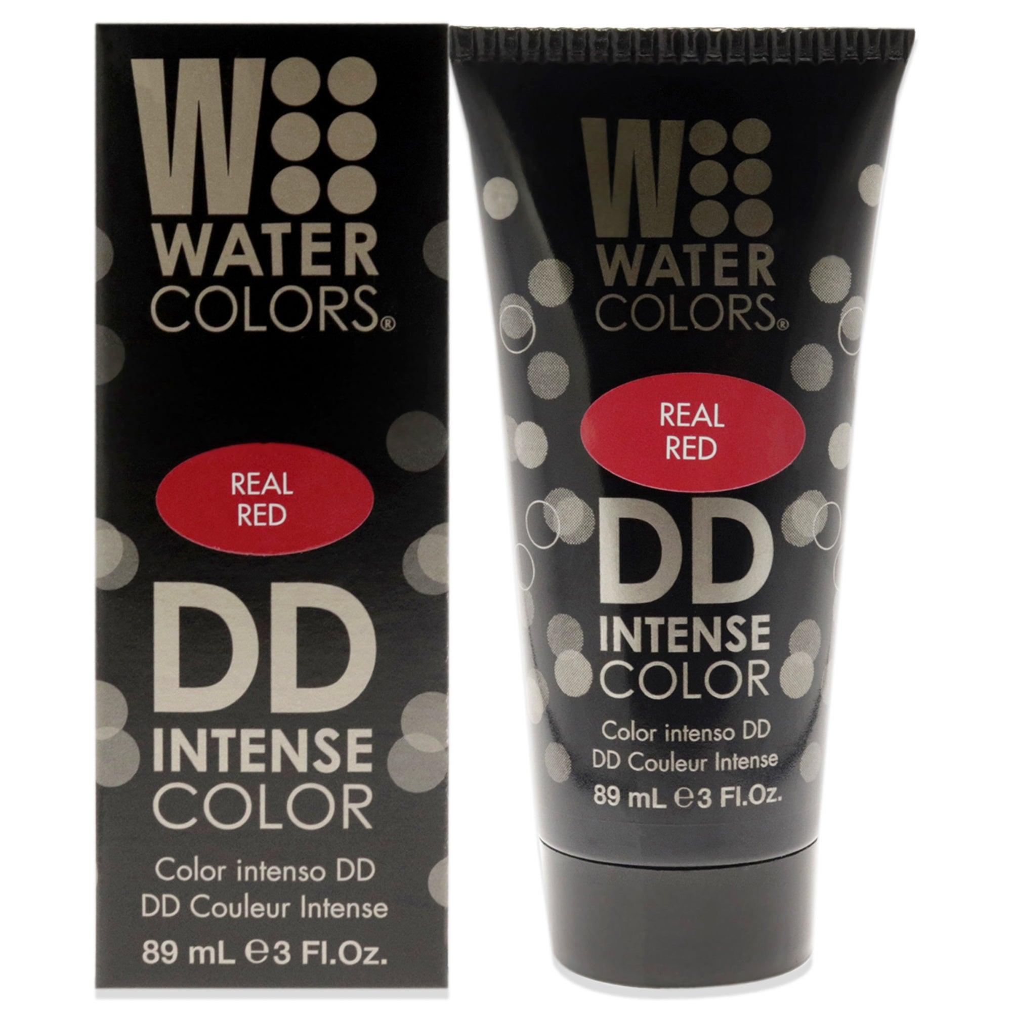 Watercolors DD Intense Color - Real Red by Tressa for Unisex - 3 oz Hair Color