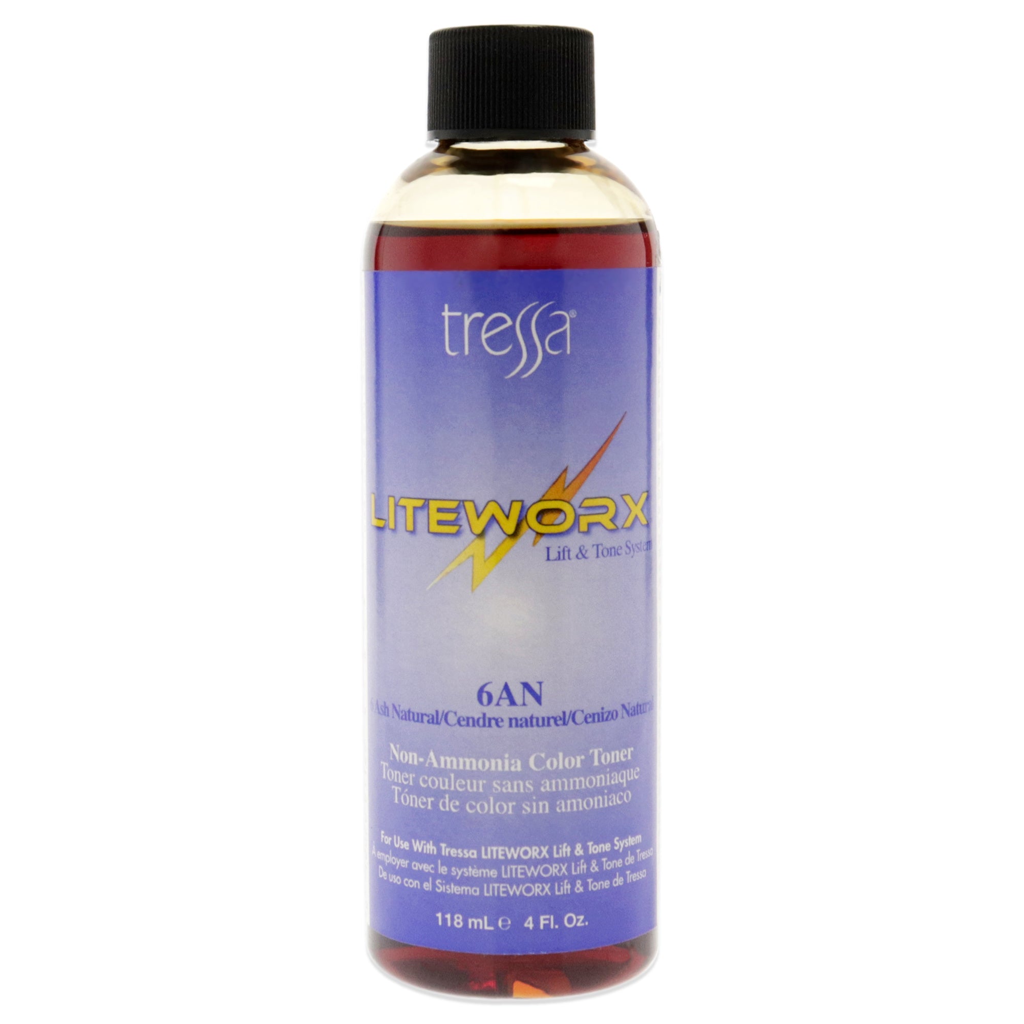 Liteworx Toner - 6AN Ash Natural by Tressa for Unisex - 4 oz Toner