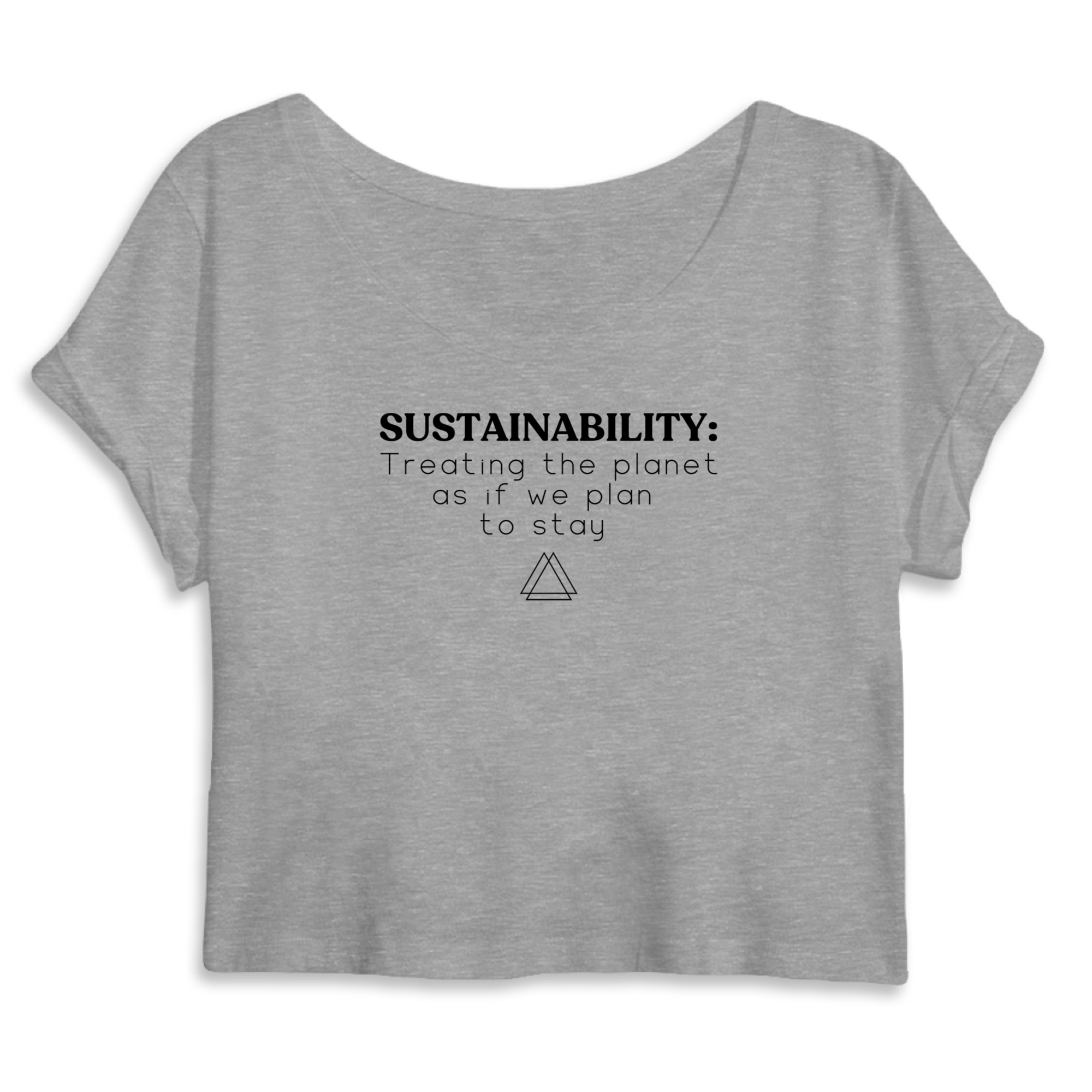 Sustainability Crop Top