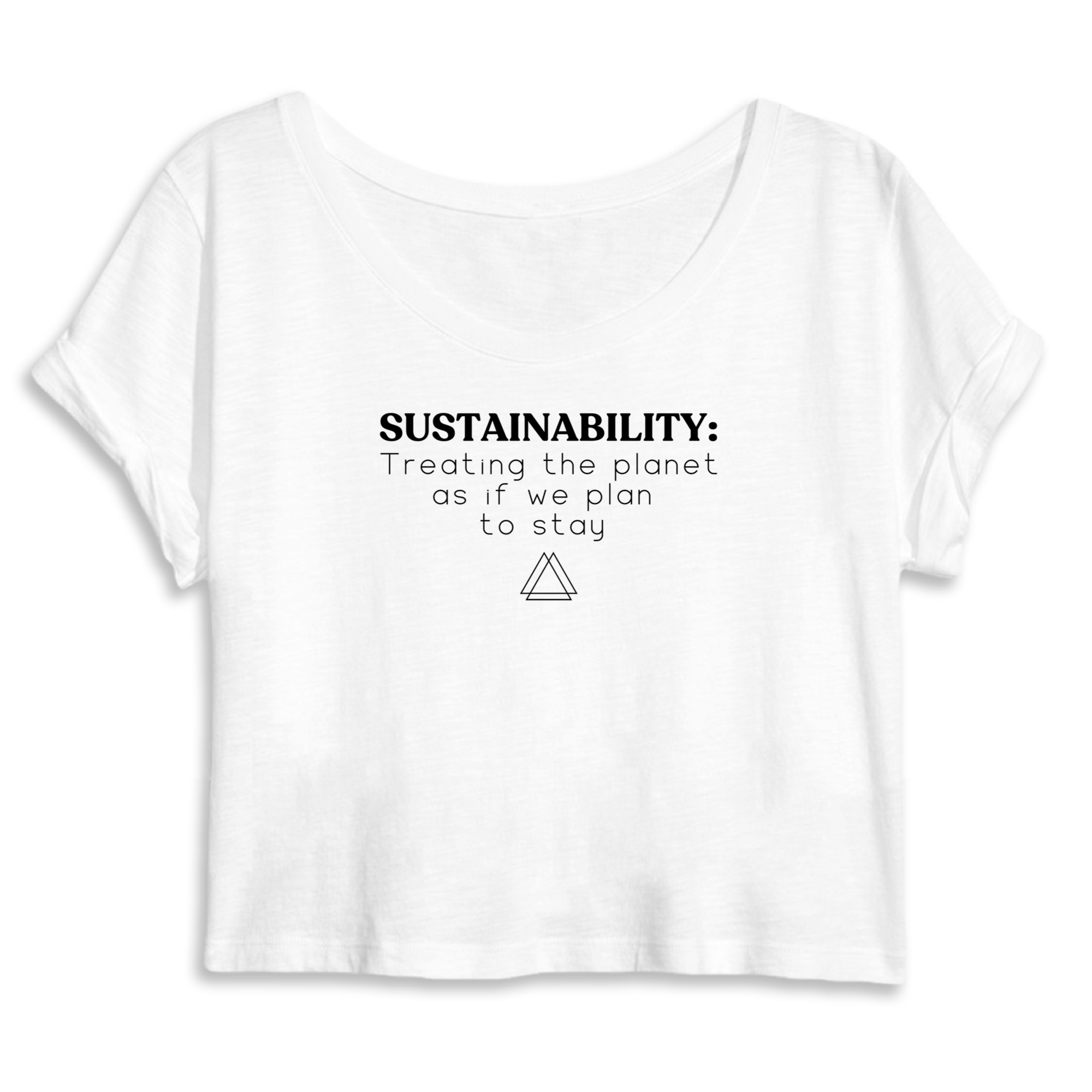 Sustainability Crop Top