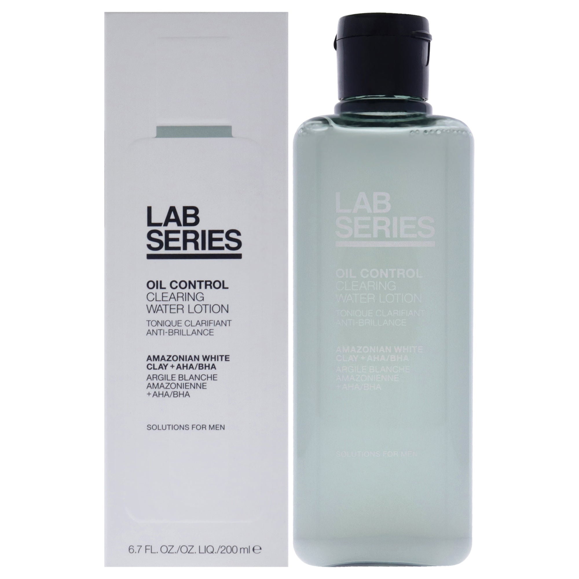 Oil Control Clearing Water Lotion by Lab Series for Men - 6.7 oz Cleanser