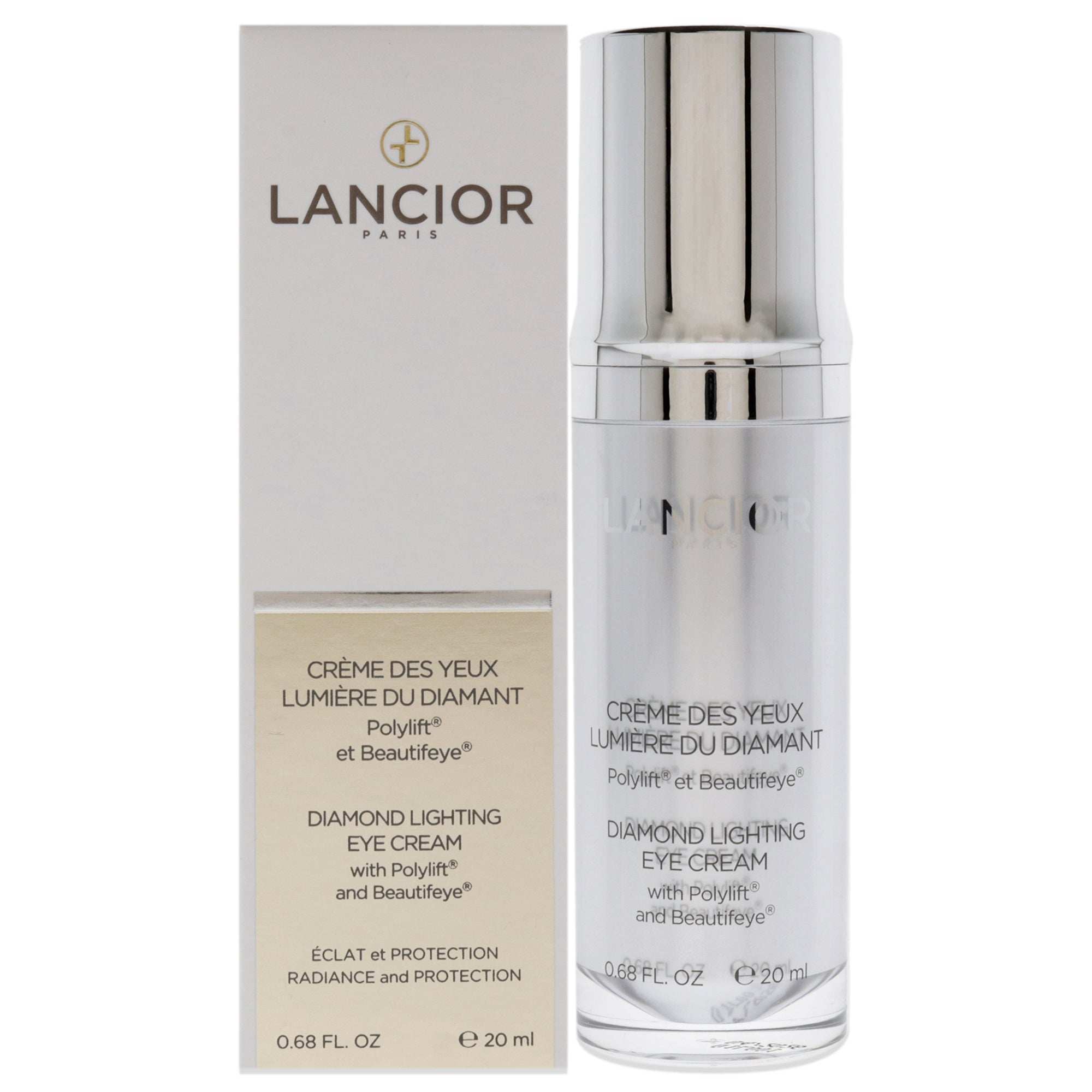 Diamond Lighting Eye Cream by Lancior for Unisex - 0.68 oz Cream