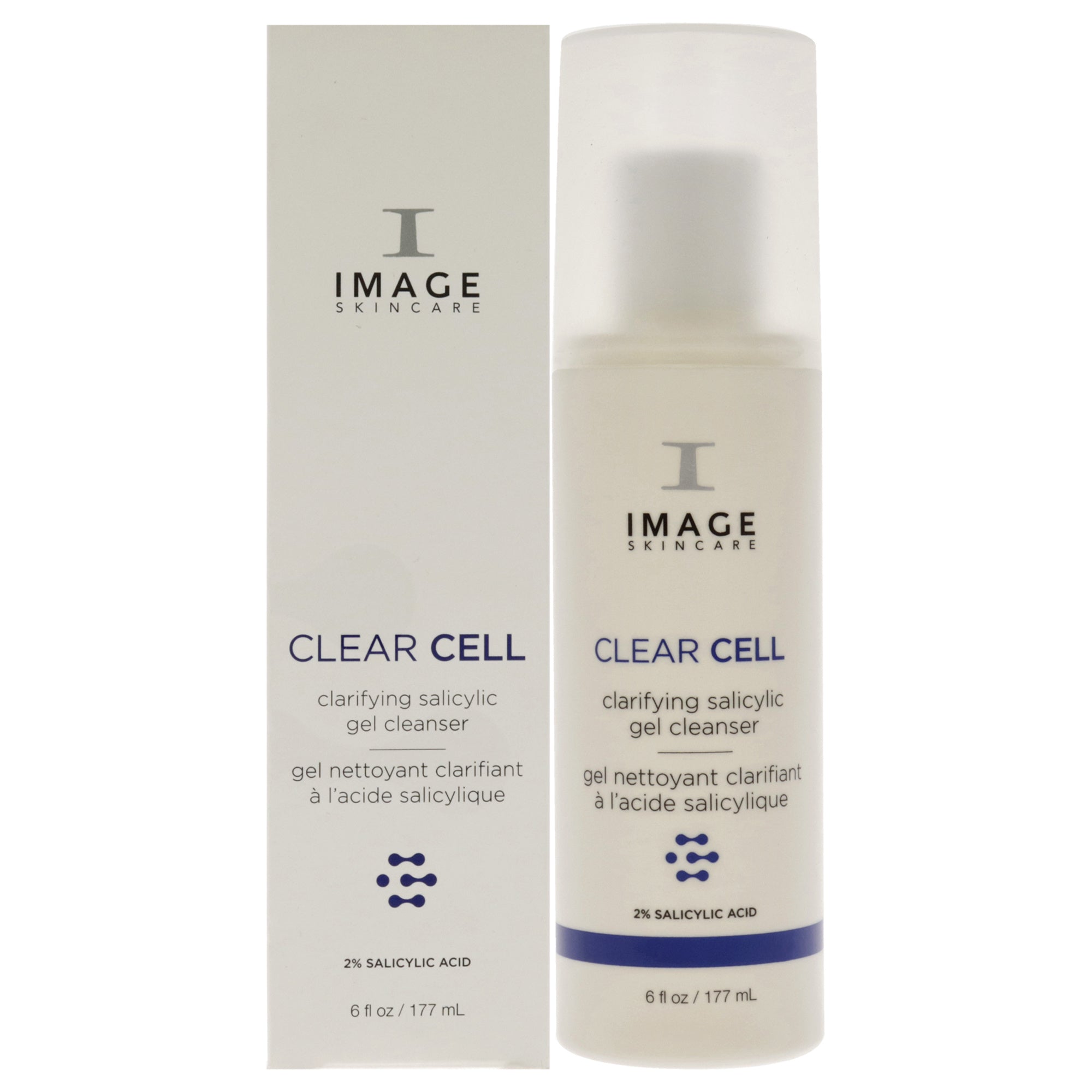 Clear Cell Salicylic Gel Cleanser by Image for Unisex - 6 oz Cleanser