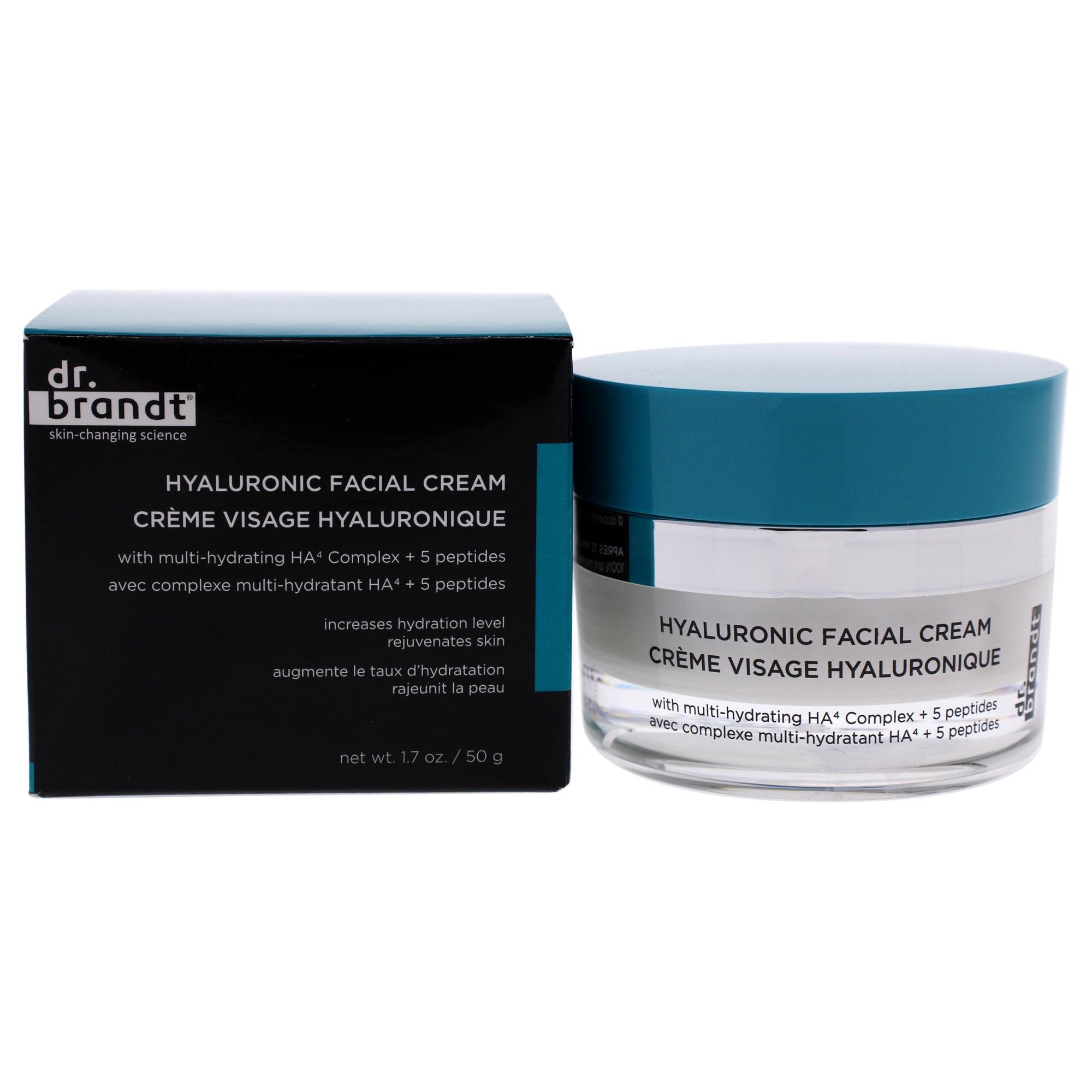 Hyaluronic Facial Cream by Dr. Brandt for Unisex - 1.7 oz Cream