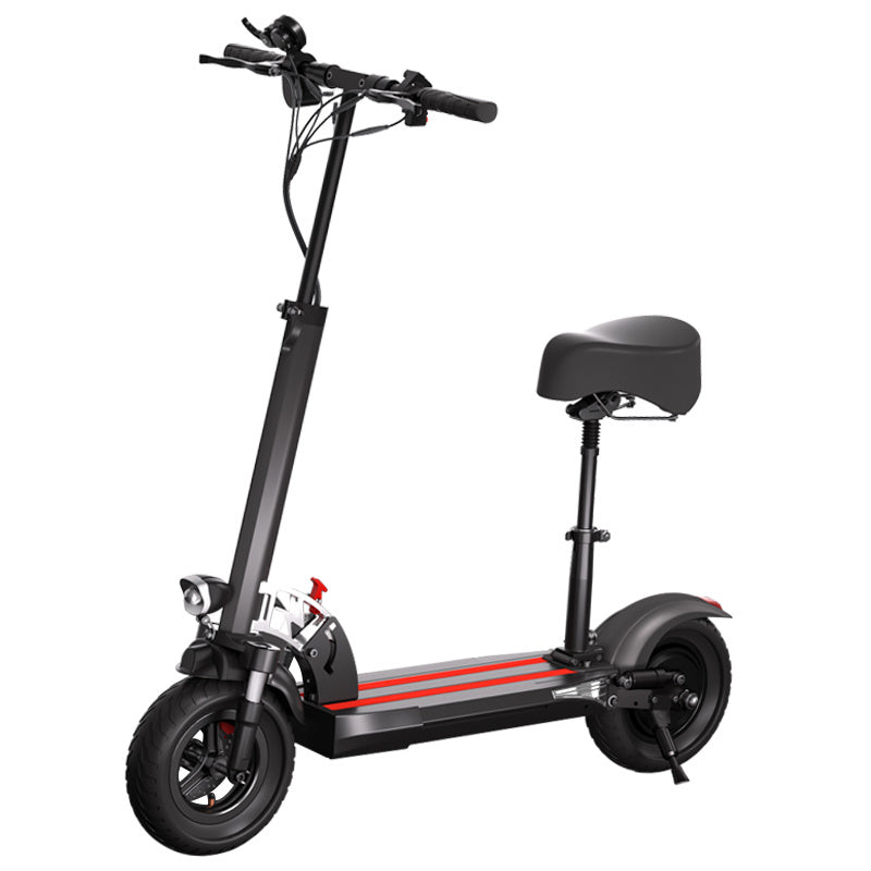 Electric Scooter  for Adults with Seat Powful 800W Motor up to 28 Mph & 35 Miles Long-Range, 10" Pneumatic Tire Portable Folding Commuting Scooter Electric 350 LBS Load