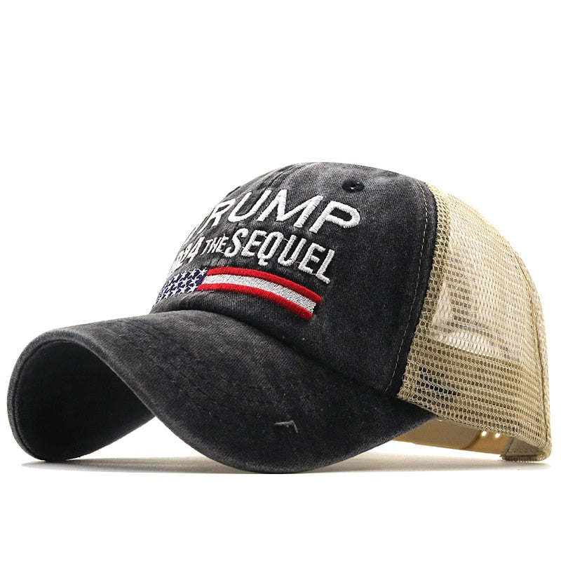 Trump 2024 American Presidential Hat Make America Great Again Hat Donald Trump Republican Hat Cap MAGA Embroidered Mesh Cap