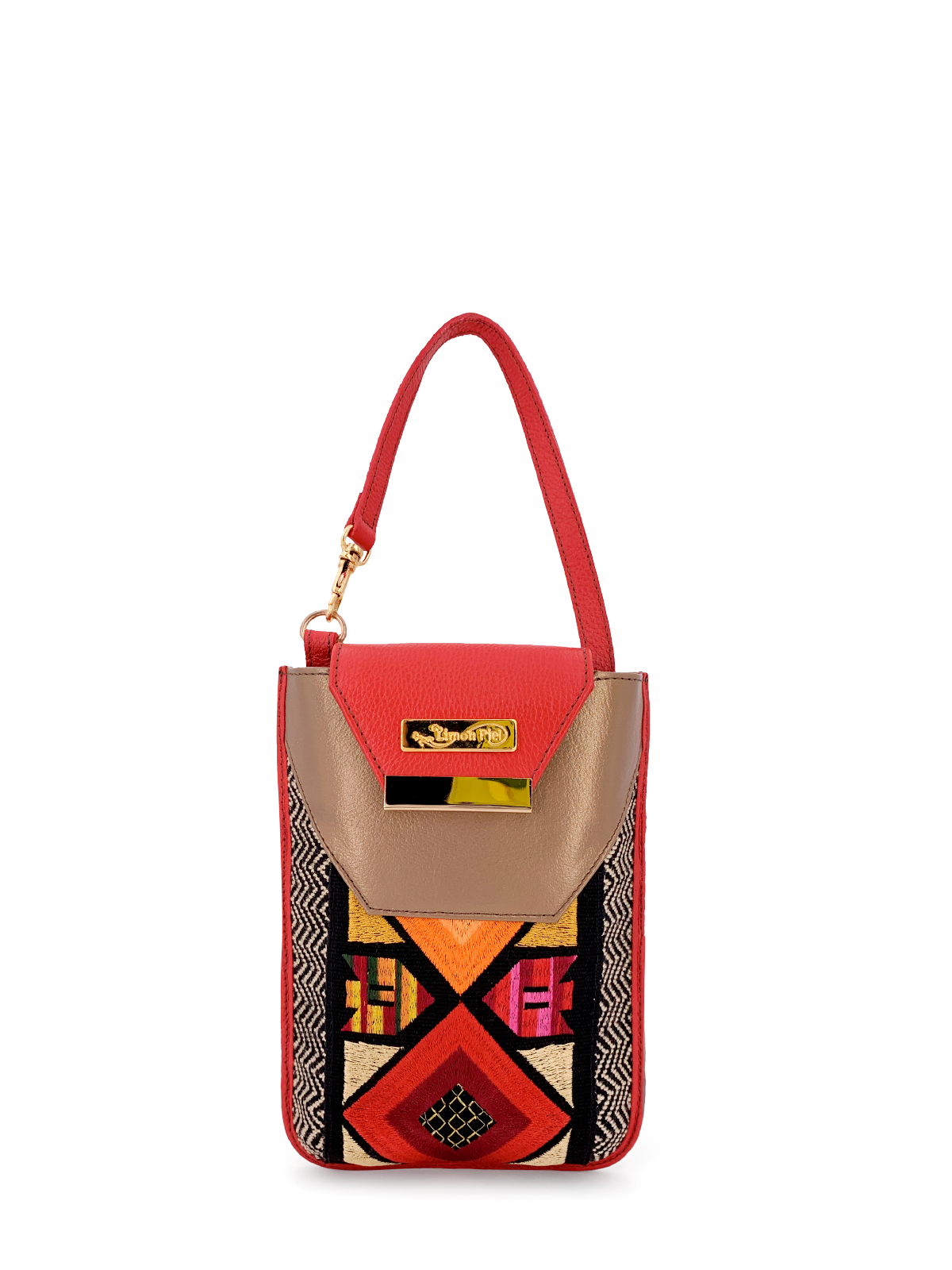 Camel Red Crossbody