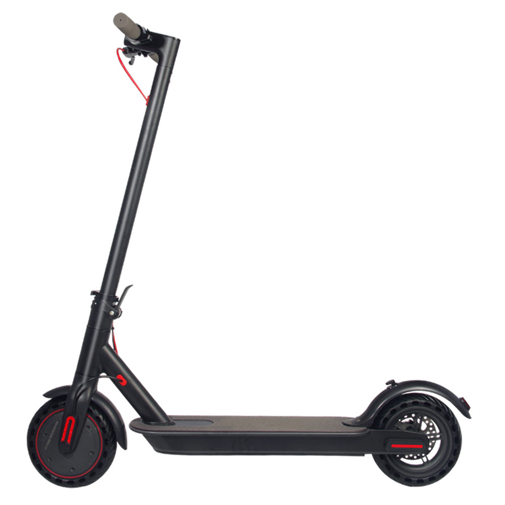 WHOSU J03 PRO Electric Scooter, 8.5"Tires, Up to 17/22 Miles Range, 350W Motor & 19 MPH Portable Folding Commuting Electric Scooter Adults with Double Braking System and App