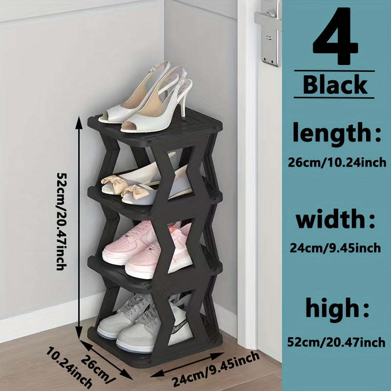 Compact Shoe Rack Optimize Indoor Storage Effortlessly