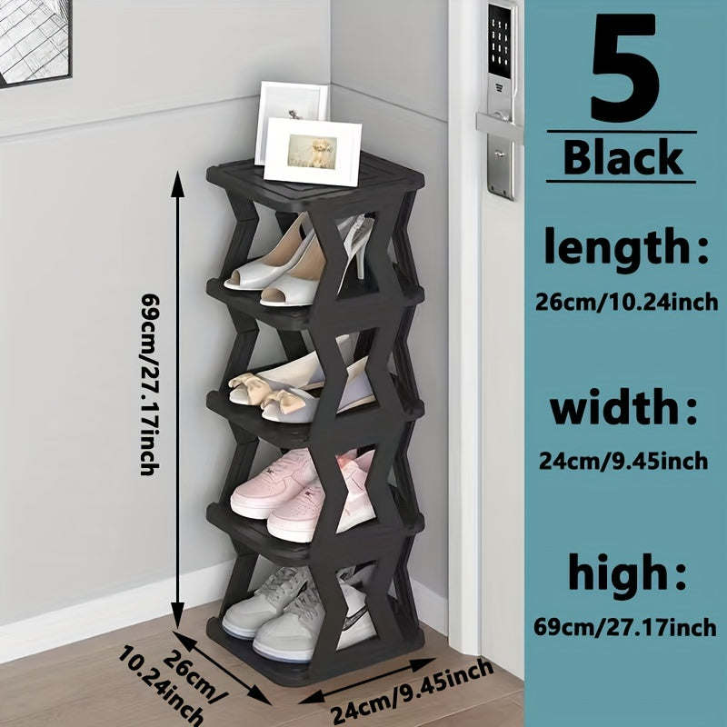 Compact Shoe Rack Optimize Indoor Storage Effortlessly