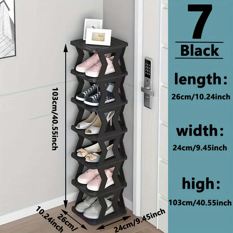 Compact Shoe Rack Optimize Indoor Storage Effortlessly