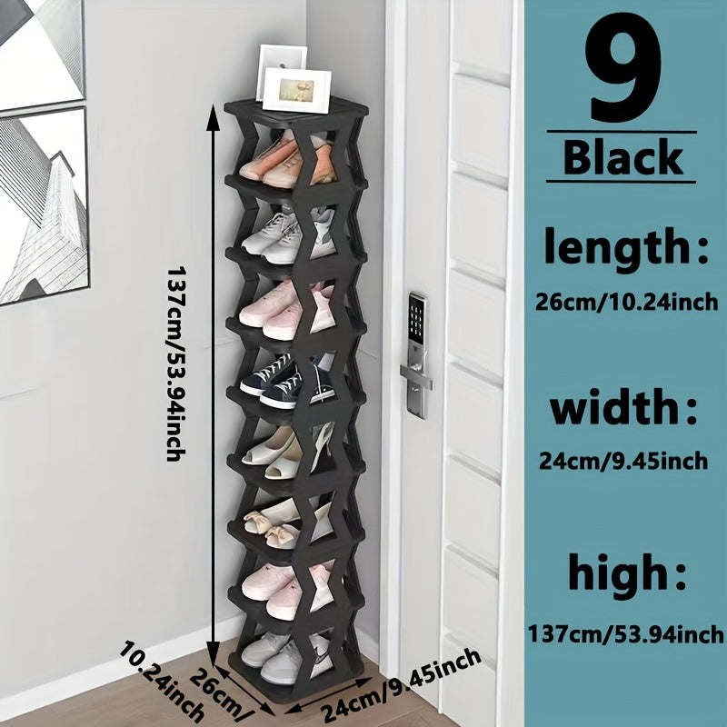 Compact Shoe Rack Optimize Indoor Storage Effortlessly