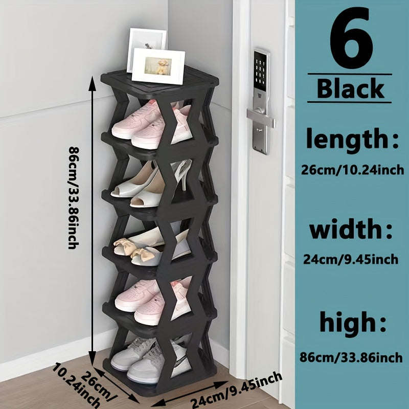 Compact Shoe Rack Optimize Indoor Storage Effortlessly