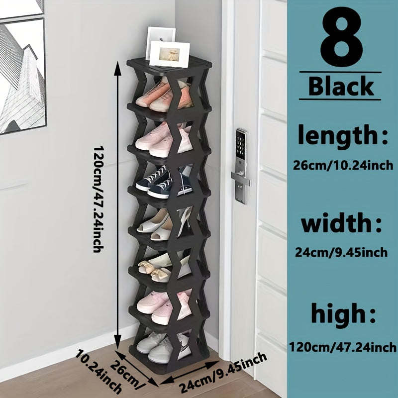 Compact Shoe Rack Optimize Indoor Storage Effortlessly