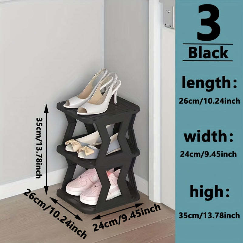 Compact Shoe Rack Optimize Indoor Storage Effortlessly