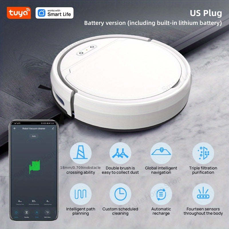 2023 New Robot Vacuum Smart Powerful Efficient TangleFree