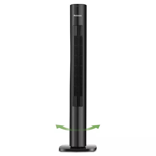 36" Digital Tower Oscillating Fan Black