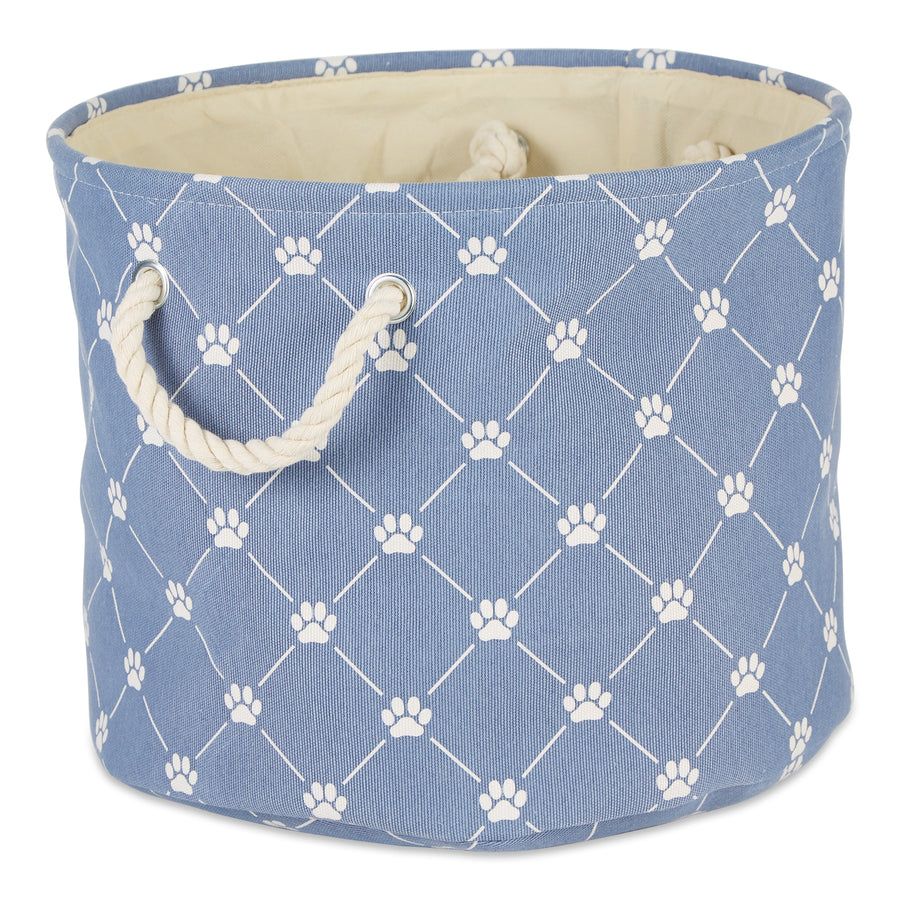 Multipurpose Pet Storage Bin Round Large with Printing