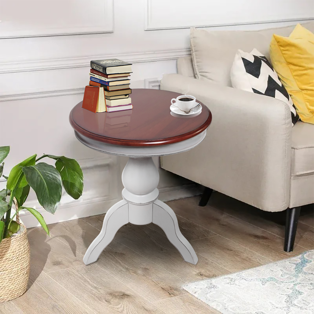 Decorative Table, Elegant Tray Accent End table, 25\" x 20.5\"" x 20.5\"""