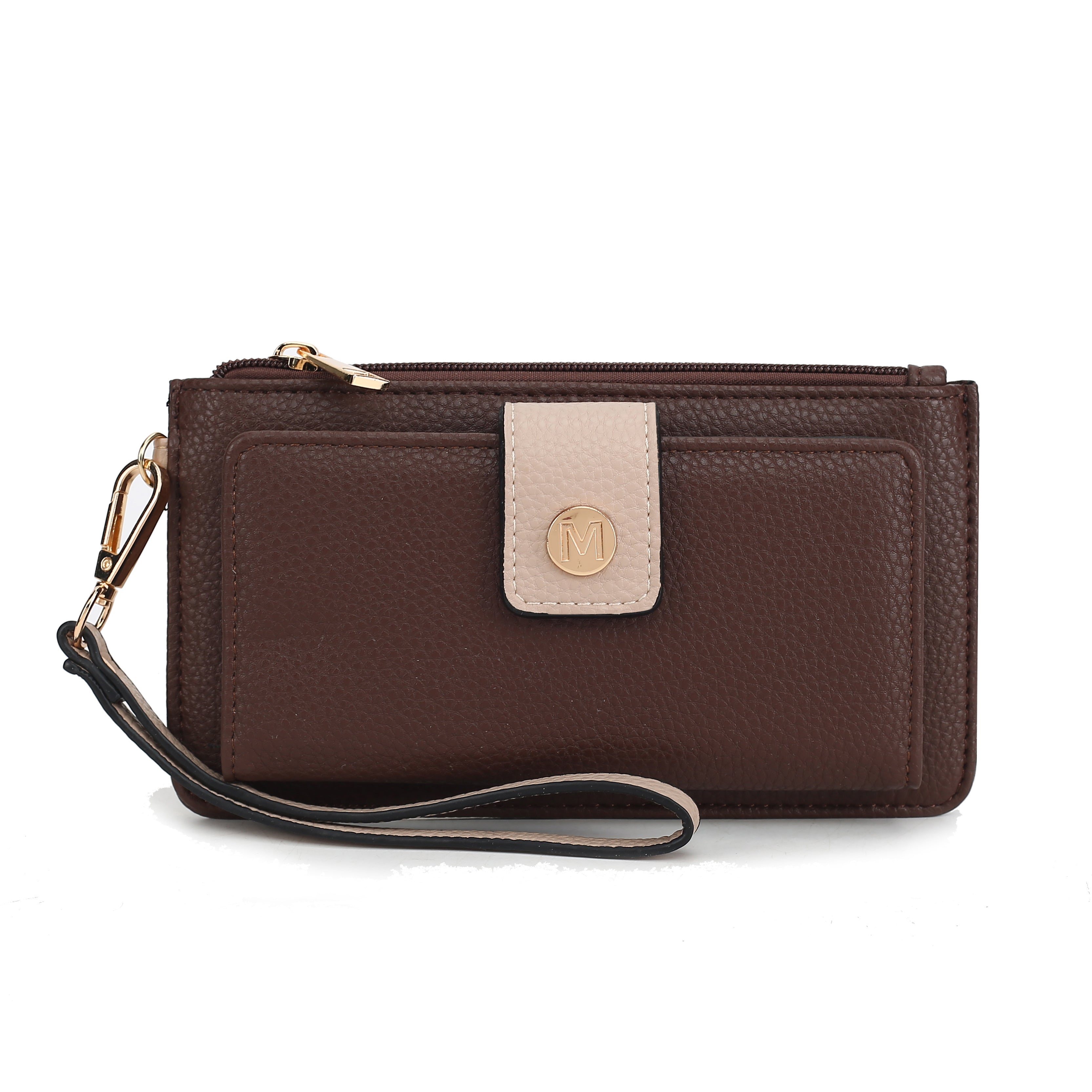 Olympe Vegan Leather Women Wristlet Wallet