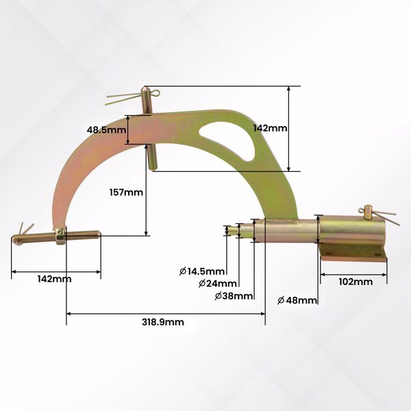 Transmission Holding Fixture Tool fit for J-8763-B 700-R4 3L80 4L60E 4L80E T-0156-B