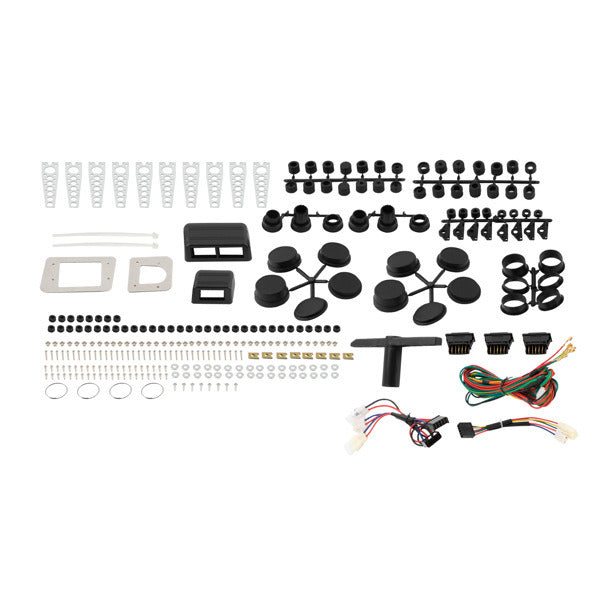 Electric Power Window Lift Regulator Conversion Kit 2 Door Pickup Universal