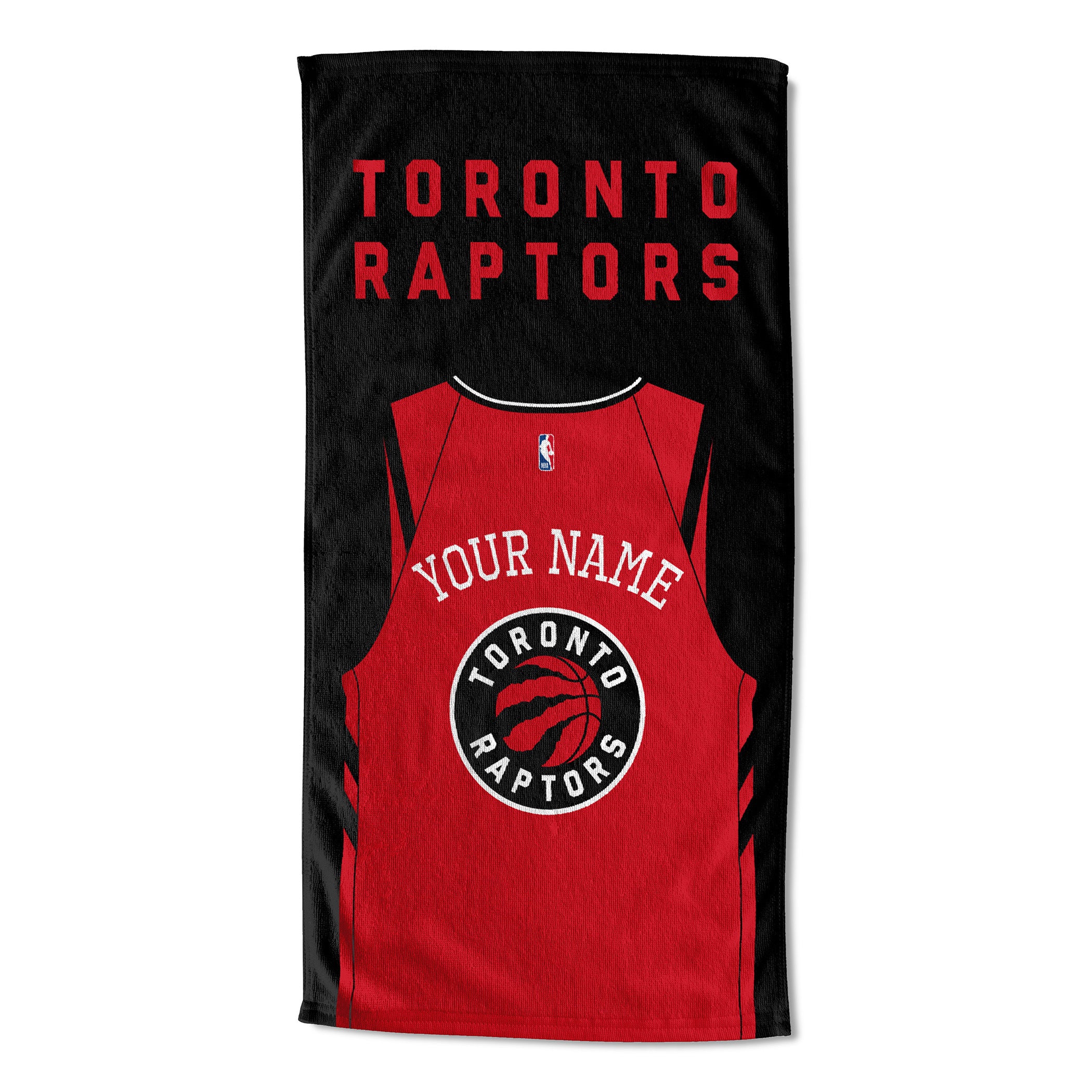 [Personalization Only] OFFICIAL NBA Jersey Personalized Beach Towel - Toronto Raptors