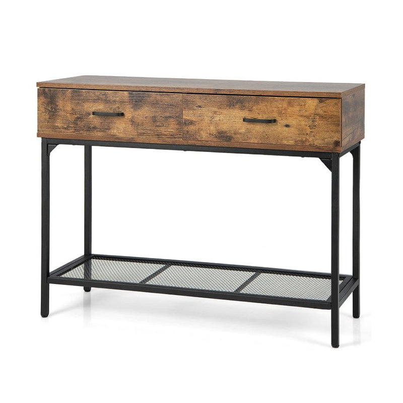 Console Table for Entryway with Storage Drawers for Living Room