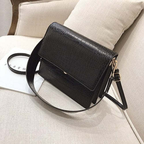 Leather Shoulder Bag Women Luxury Designer Brand Handbags Vintage