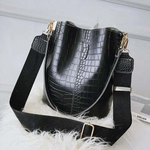 Ansloth Crocodile Crossbody Bag For Women Shoulder Bag Brand Designer