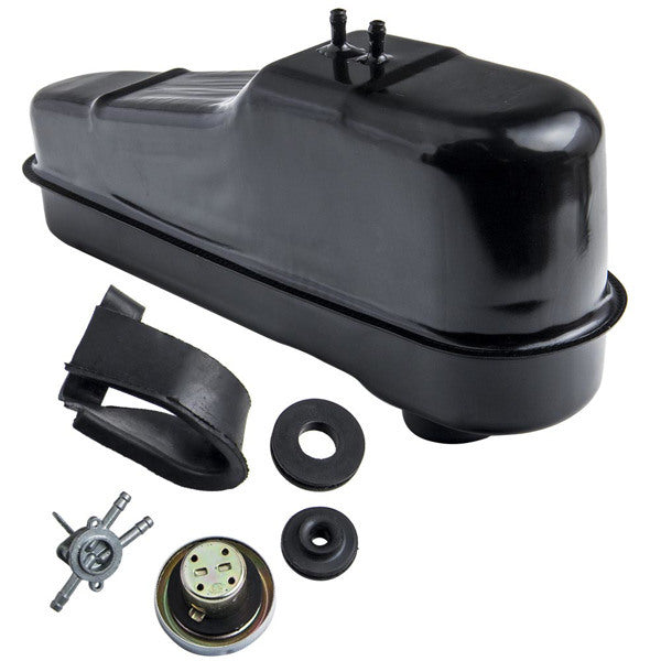 2L Gas Fuel Tank Kit for Honda CT70 Trail 1977-1982 & ST90 Trailsport 1973-1975 Replacement