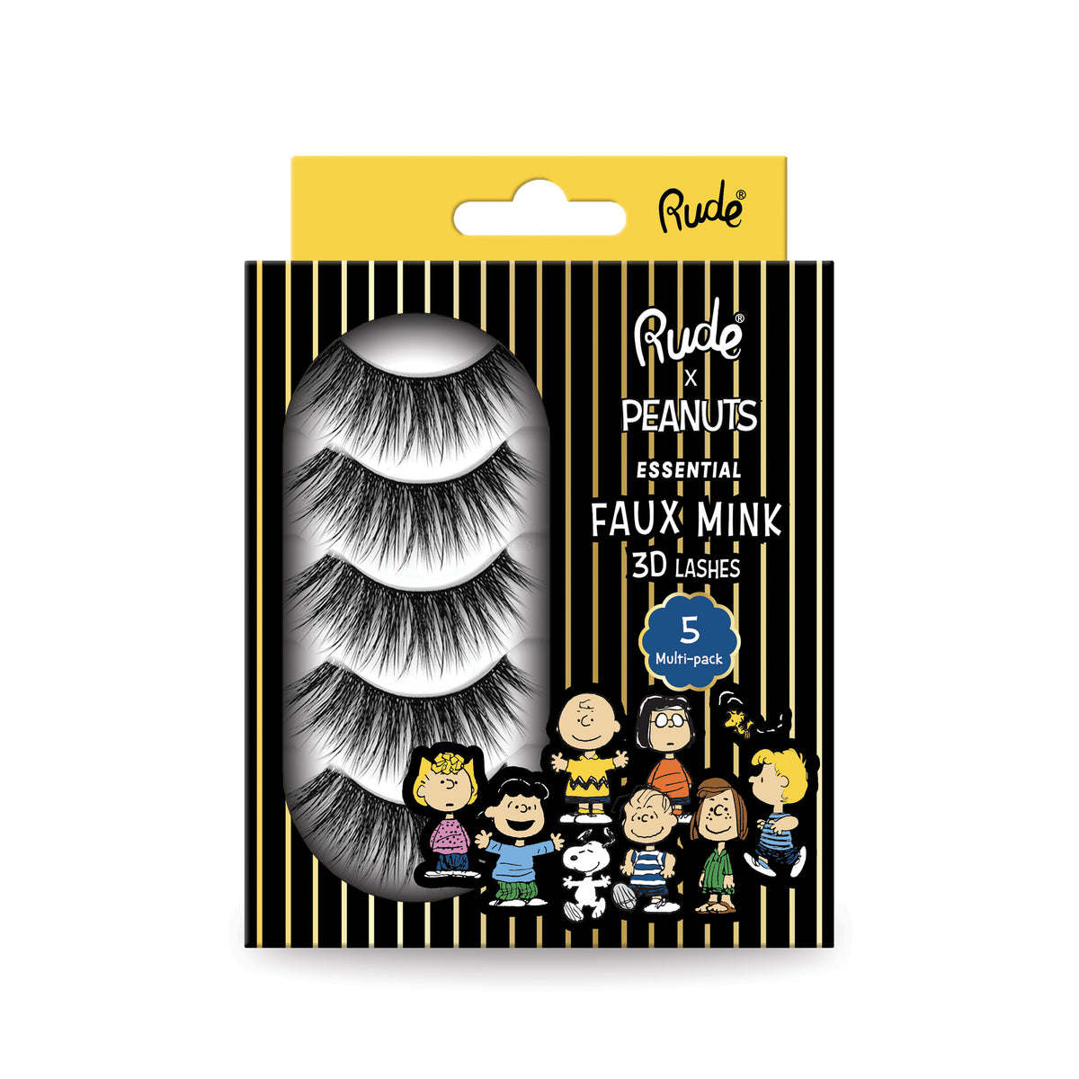 RUDE Peanuts 5 Pack Lashes