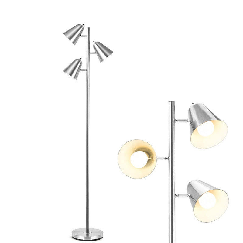 3-Light Floor Lamp Reading Light for Living Room