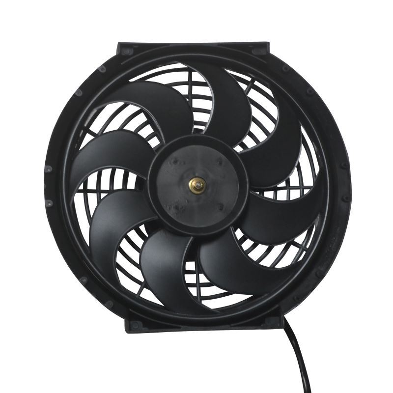 Pair 10" Universal Slim Fan Push Pull Radiator Cooling 12V 80W w/Mount
