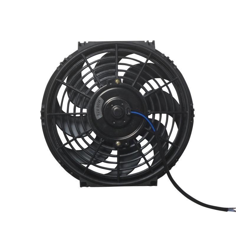 Pair 10" Universal Slim Fan Push Pull Radiator Cooling 12V 80W w/Mount