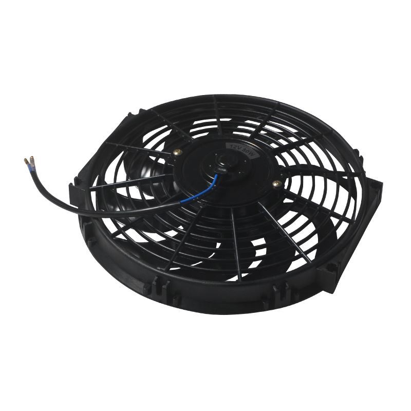 2PCS 12" Universal Slim Fan Push Pull Radiator Cooling 12V w/Mount Kit