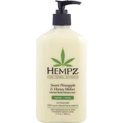 HEMPZ by Hempz SWEET PINEAPPLE & HONEY MELON HERBAL BODY MOISTURIZER 17 OZ