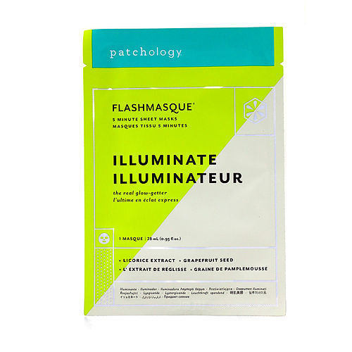 Patchology by Patchology FlashMasque 5 Minute Sheet Mask - Illuminate --4x28ml/0.95oz