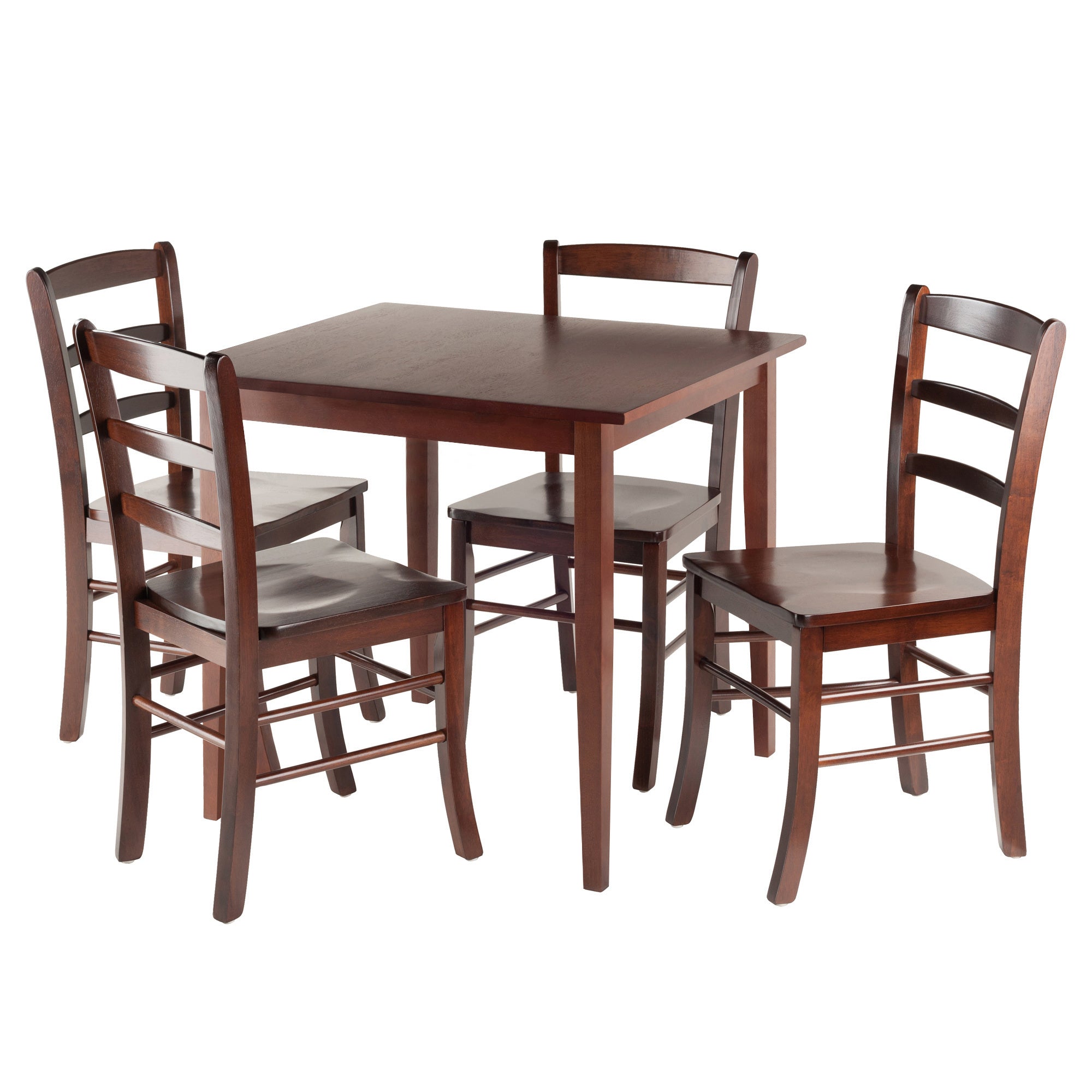 Groveland 5pc Square Dining Table with 4 chairs