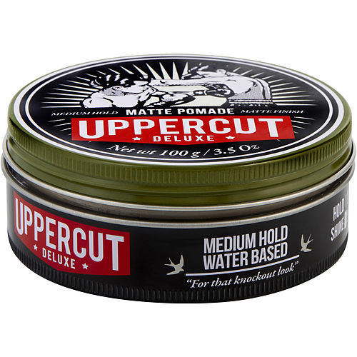 UPPERCUT by Uppercut MEDIUM HOLD MATTE POMADE 3.5 OZ