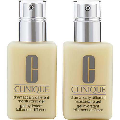 CLINIQUE by Clinique Dramatically Different Moisturizing Gel Duo Pack (Oily to Oily Combination With Pump) - 2x125ml/4.2oz