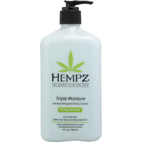 HEMPZ by Hempz HERBAL WHIPPED BODY CREME- TRIPLE MOISTURE COLLECTION 17 OZ