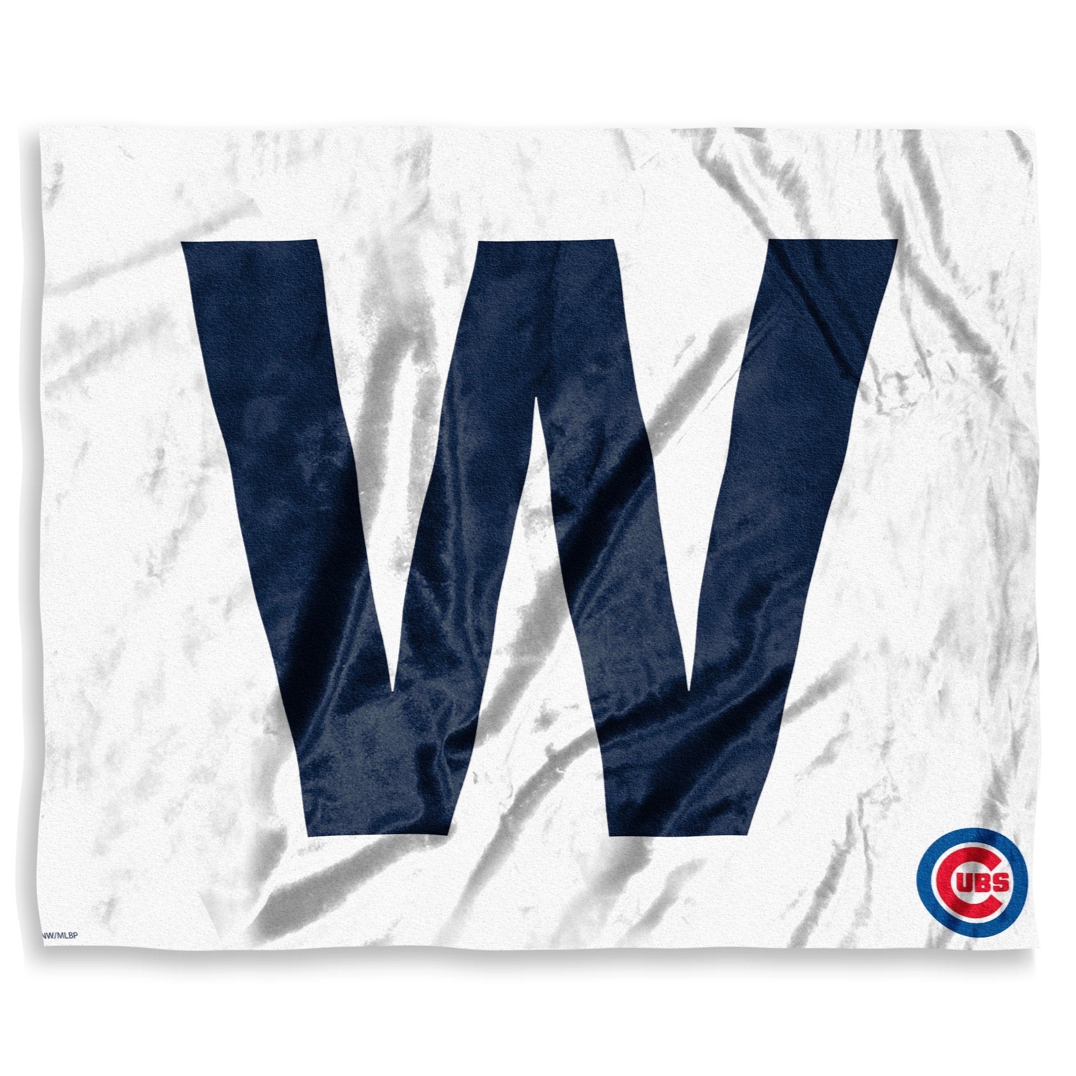 Cub "W" OFFICIAL Major League Baseball Players Association; 50"x 60" Players High Definition Silk Touch Throw by The Northwest Company