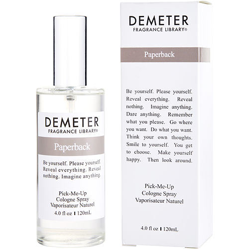 DEMETER PAPERBACK by Demeter COLOGNE SPRAY 4 OZ