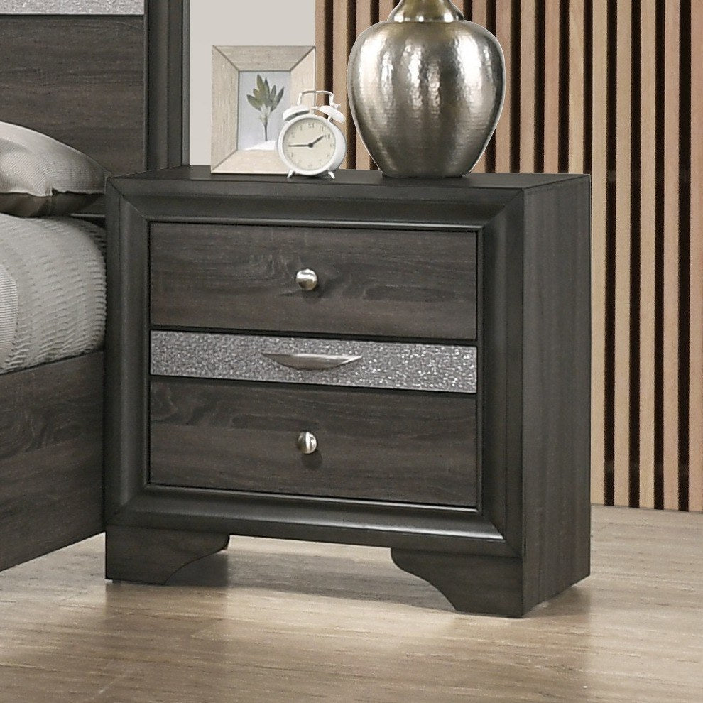 Naima Nightstand; Gray