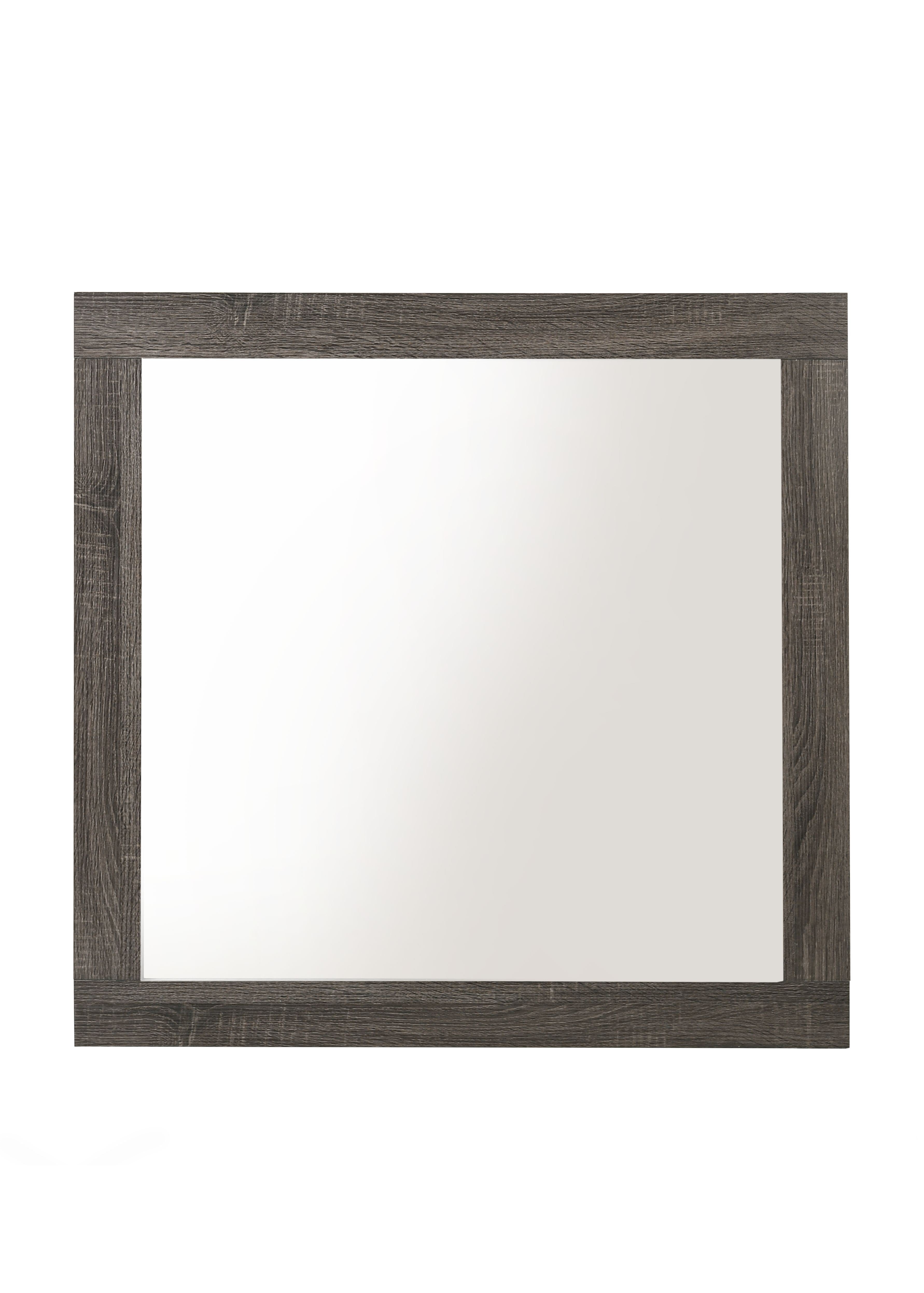 Avantika Mirror; Rustic Gray Oak