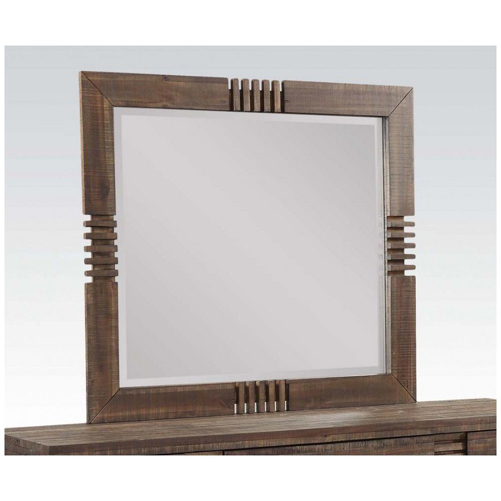 Andria Mirror in Reclaimed Oak YJ