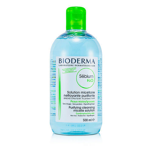 Bioderma by Bioderma Sebium H2O Purifying Cleansing Micelle Solution (For Combination/Oily Skin) --500ml/16.7oz